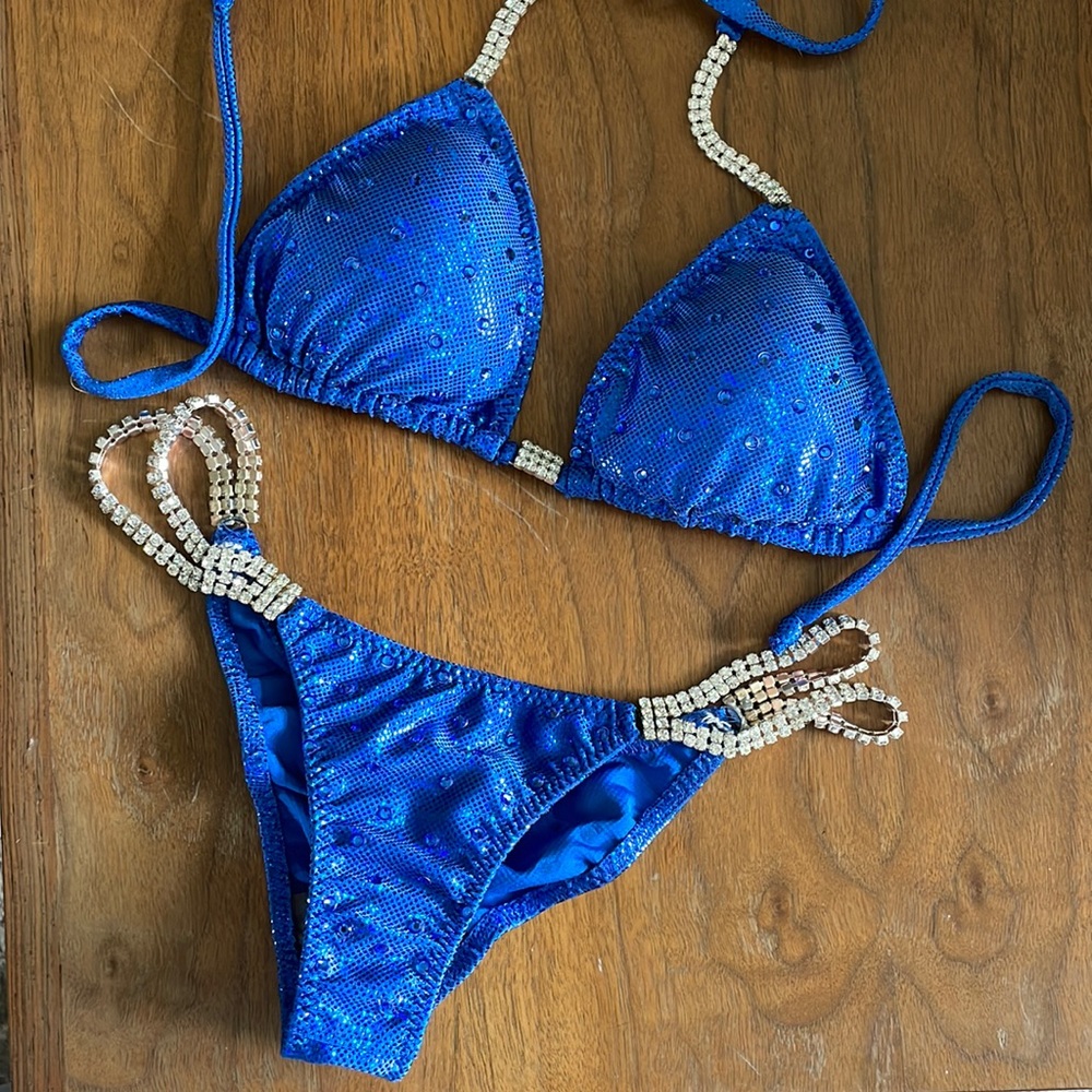 Royal Blue Vizion Competition Bikini